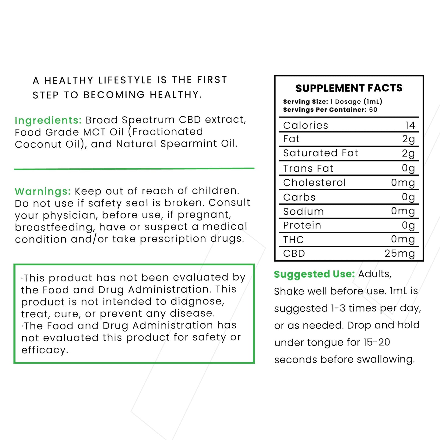 Full Spectrum CBD Tincture 1500MG - FlexCBD