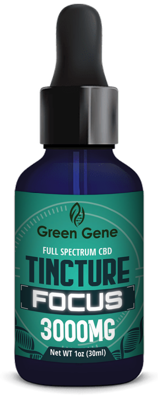 Full Spectrum FOCUS CBD Oil 1000MG or 3000MG (Kosher)